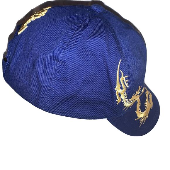 Victoria Cruises Blue Dragons Embroidered Baseball Hat Cap Adjustable Strap EUC - Picture 8 of 11